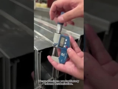 200mm سماكة ألومنيوم جدار لوح معماري معدن سقف قرميد معلّق