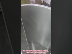 الجدار المنحني ألومنيوم عمود تغطية لوحة الركائز المربعة تغطية 2.5mm