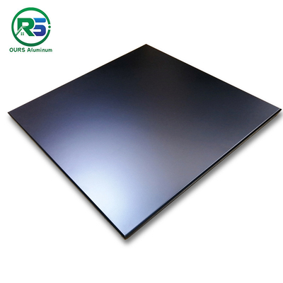 Black Suspended Metal Ceiling Tiles Pvdf Coating 600mm*1200mm