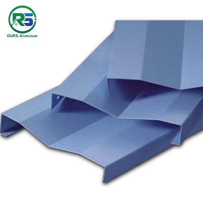 Metro Station Suspended Metal Ceiling Alum Linear Metal Open Linear Metal False Ceiling Tiles