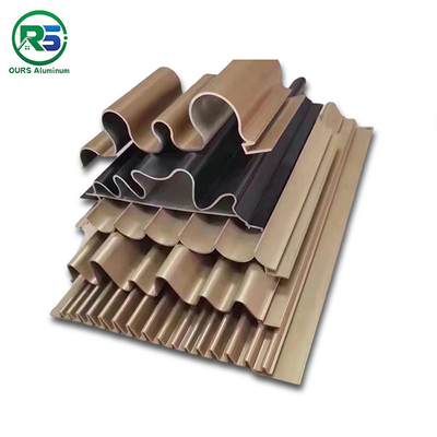Customized Exterior Aluminum Wall Board PVDF Spray Painted Weather Resistance Metallic Wall Panels