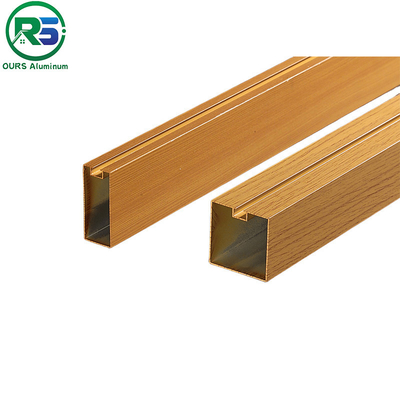 Environmental Friendly Linear Suspended Metal Ceiling 0.6mm White Aluminum Ceiling