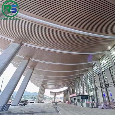 Modern and Simple Design 0.8mm  Thickness Aluminum Wall Panels for Popular Decoration