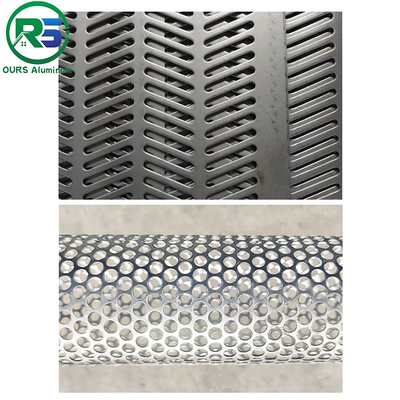 External Commercial Aluminum Art Deco Metal Panels Screen Blue Sky Metal Wall Tiles